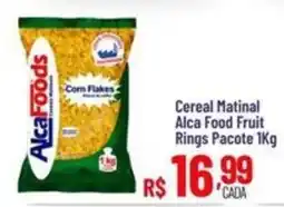 Max Atacadista Cereal Matinal Alca Food Fruit Rings oferta