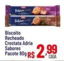 Max Atacadista Biscoito Recheado Crostata Adria Sabores oferta