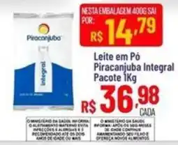 Max Atacadista Leite em Pó Piracanjuba Integral oferta