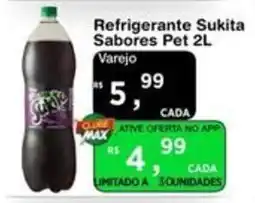 Max Atacadista Refrigerante Sukita Sabores Pet oferta