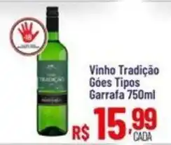 Max Atacadista Vinho tradição gões tipos oferta