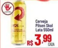 Max Atacadista Cerveja Pilsen Skol oferta