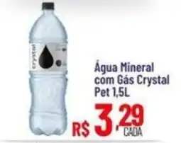 Max Atacadista Água Mineral com Gás Crystal Pet oferta