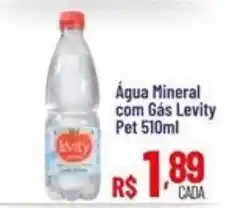 Max Atacadista Água Mineral com Gás Levity oferta
