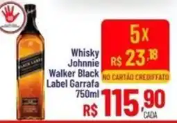 Max Atacadista Whisky Johnnie Walker Black Label Garrafa oferta