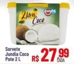 Max Atacadista Sorvete Jundia Coco oferta