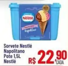 Max Atacadista Sorvete Nestlé Napolitanopote 1,5l oferta