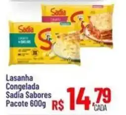 Max Atacadista Lasanha congelada sadia sabores oferta