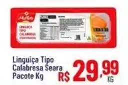 Max Atacadista Linguiça Tipo Calabresa Seara oferta