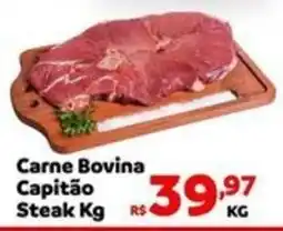 Max Atacadista Carne Bovina Capitão Steak Kg oferta