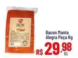 Max Atacadista Bacon Manta Alegra Peça Kg oferta