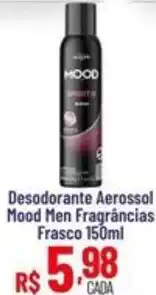 Max Atacadista Desodorante Aerossol Mood Men Fragrâncias oferta