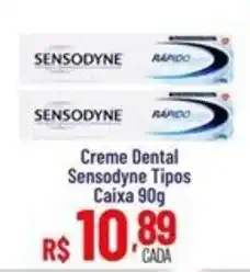 Max Atacadista Creme Dental Sensodyne Tipos oferta