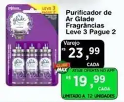 Max Atacadista Purificador de Ar Glade Fragrâncias oferta