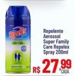 Max Atacadista Repelente aerossol super family care repelex spray oferta