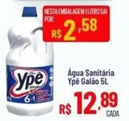 Max Atacadista Água Sanitária Ype Galão 5L oferta