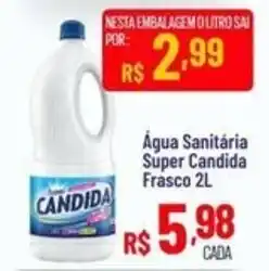 Max Atacadista Água Sanitária Super Candida oferta