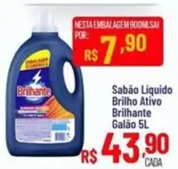 Max Atacadista Sabão Líquido Brilho Ativo Brilhante oferta