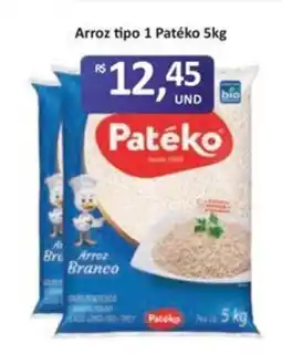 Paulistão Supermercados Arroz tipo 1 patéko oferta