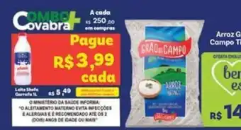 Covabra Supermercados Leite shefa garrafa 1l oferta