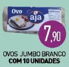 Calvo Atacadista ovos jumbo branco oferta