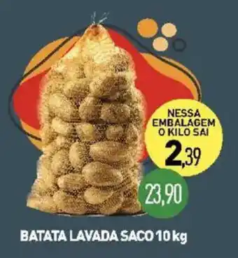 Calvo Atacadista batata lavada saco oferta