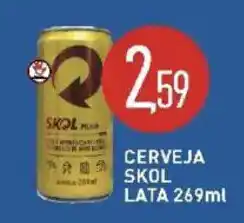 Calvo Atacadista Cerveja skol lata oferta