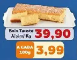 Supermercados Tauste Bolo Tauste Aipim oferta