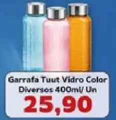 Supermercados Tauste Garrafa Tuut Vidro Color Diversos oferta