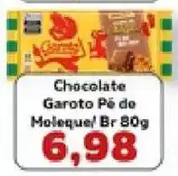 Supermercados Tauste Chocolate Garoto Pé de Moleque oferta