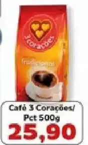 Supermercados Tauste Café 3 Corações/ Tradicional oferta