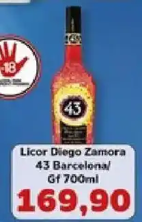 Supermercados Tauste Licor Diego Zamora 43 Barcelona/ oferta
