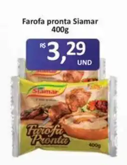 Paulistão Supermercados Farofa pronta Siamar oferta