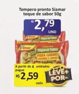 Paulistão Supermercados Tempero pronto Siamar toque de sabor oferta