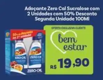 Covabra Supermercados Adoçante Zero Cal Sucralose oferta
