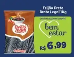 Covabra Supermercados Feijão Preto Broto Legal 1Kg oferta