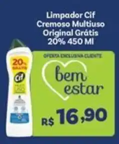 Covabra Supermercados Limpador Cif Cremoso Multiuso Original oferta