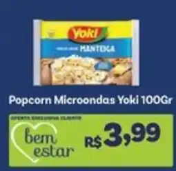Covabra Supermercados Popcorn Microondas Yoki oferta