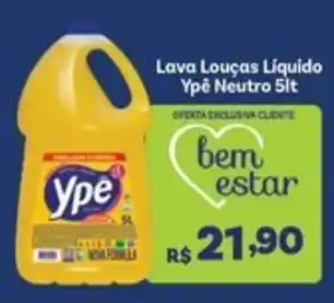 Covabra Supermercados Lava Louças Líquido Ypê Neutro oferta