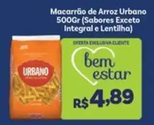 Covabra Supermercados Macarrão de Arroz Urbano oferta