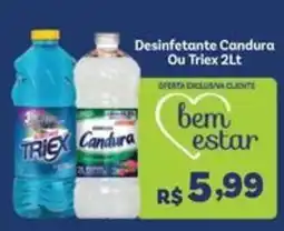 Covabra Supermercados Desinfetante Candura Ou Triex 2Lt oferta