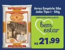 Covabra Supermercados Arroz Empório São João Tipo I oferta