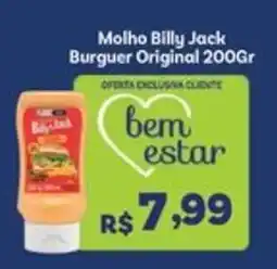 Covabra Supermercados Molho billy jack burguer original oferta
