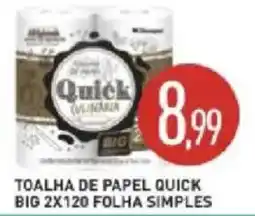 Calvo Atacadista toalha de papel quick oferta