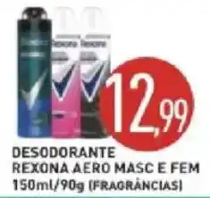 Calvo Atacadista Desodorante rexona aero masc e fem oferta
