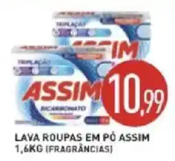 Calvo Atacadista Lava roupas em pó assim oferta