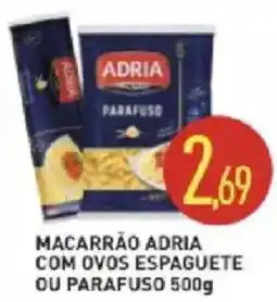 Calvo Atacadista Macarrão adria com ovos espaguete ou parafuso oferta