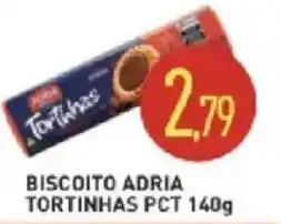 Calvo Atacadista Biscoito adria tortinhas pct oferta