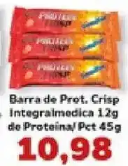 Supermercados Tauste Barra de Prot. Crisp Integralmedica oferta