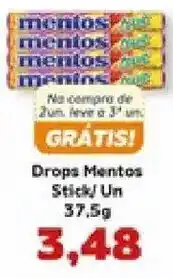 Supermercados Tauste drops mentos stick/ un oferta